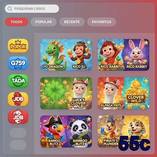 Ilustração de Explore o aplicativo cassino 55c para Android e iOS