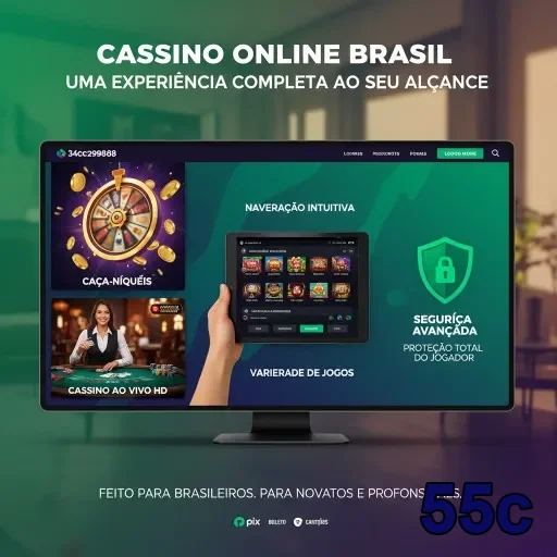 Ilustração de Experimente as Melhores Odds e Suporte Rápido na 55c