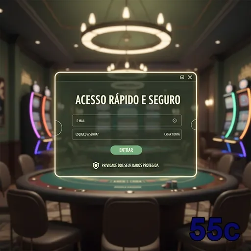Ilustração de Explore os Jogos de Slot e Recompensas VIP no 55c
