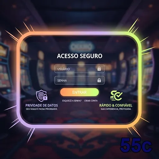 Ilustração de Explore a segurança da plataforma 55c em jogos VIP